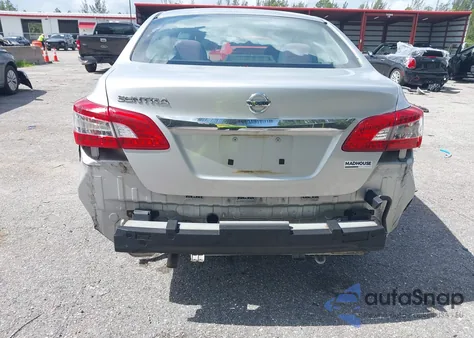 2015 Nissan Sentra S z USA, uszkodzony, nr VIN 3N1AB7AP1FY315541